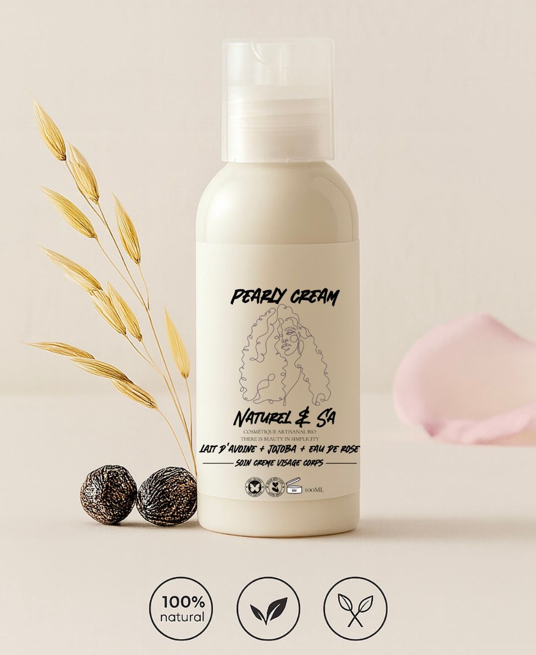 🌸 Pearlycream — La Crème Visage & Corps Douceur Suprême 🌸