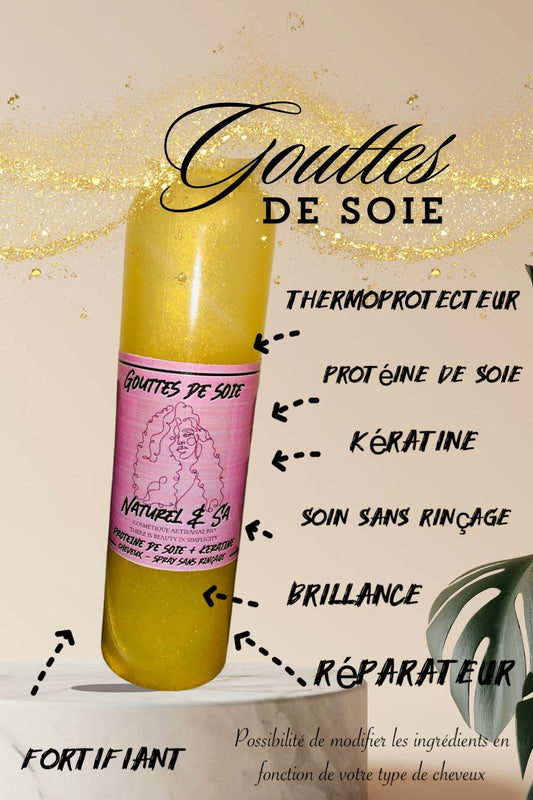 ✨   Éclat de Soie – Le bouclier thermoprotecteur et soin 2 en 1 pour cheveux sublimés