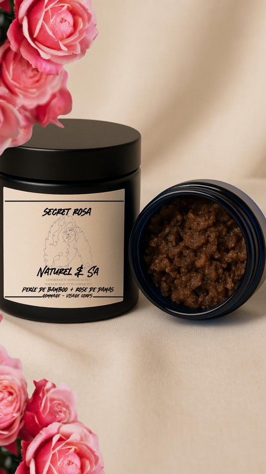 Secret rosa - Gommage Douceur à la rose de Damas