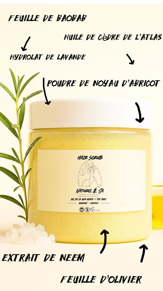 Scrub Capillaire Fresh Roots – Purifiant & Apaisant